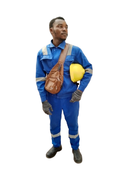 image de tamann en tenue de travail